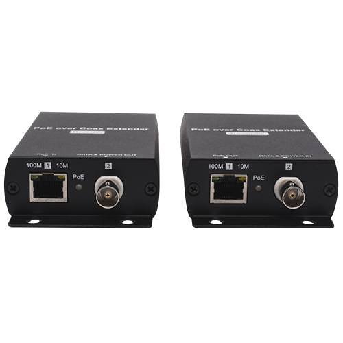 Elbac S16909-BK Offset IP, POE on Coaxial, IP09cp Cable