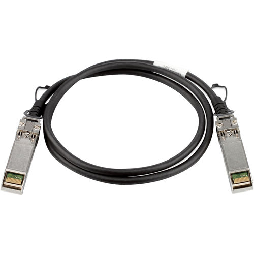 Câble r&eacute;seau D-Link DEM-CB100S - 1 m - pour P&eacute;riph&eacute;rique r&eacute;seau - SFP+ R&eacute;seau - Noir