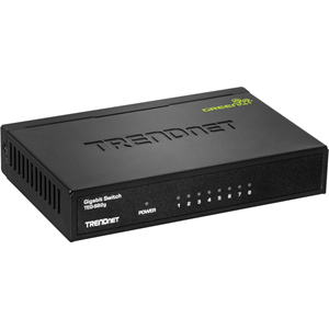 Commutateur Ethernet TRENDnet TEG-S82G 8 Ports - 10/100/1000Base-T - 2 Couche support&eacute;e - Bureau - 3 an(s) Garatie limit&eacute;e