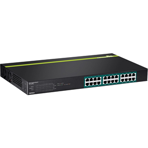 Commutateur Ethernet TRENDnet TPE-TG240G 24 Ports - 10/100/1000Base-T - 2 Couche support&eacute;e - Montable en rack, Bureau - 3 an(s) Garatie limit&eacute;e