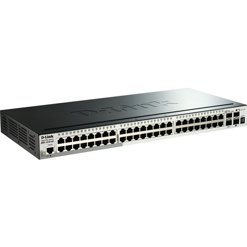 Commutateur Ethernet D-Link SmartPro DGS-1510-52X 52 Ports G&eacute;rable - 3 Couche support&eacute;e - 1U Haut - Montable en rack
