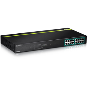 Commutateur Ethernet TRENDnet TPE-TG160G 16 Ports - 2 Couche support&eacute;e - Paire torsad&eacute;e - Montable en rack - 3 an(s) Garatie limit&eacute;e