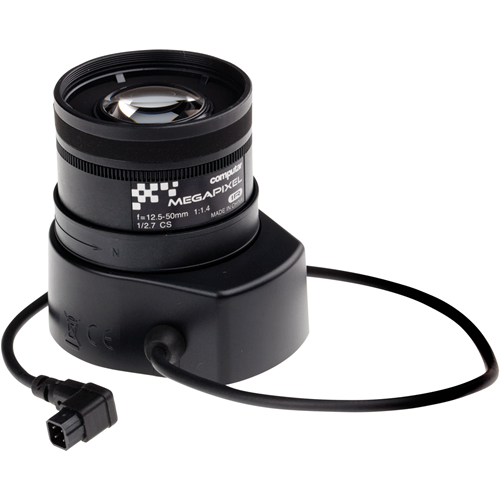 Objectif AXIS Computar 12,50 mm - 50 mm f/1,4 T&eacute;l&eacute;objectif pour Monture CS - Zoom Optique 4x