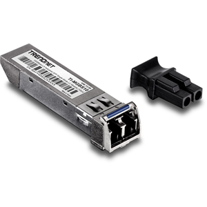 Mini-GBIC (SFP) TRENDnet TI-MGBS10 - Pour R&eacute;seau de Donn&eacute;es, R&eacute;seau Fibre Optique - Fibre Optique - Mode simple (Single-Mode) - Gigabit Ethernet - 1000Base-LX, 1.25 Gigabit Ethernet - Enfichable à chaud