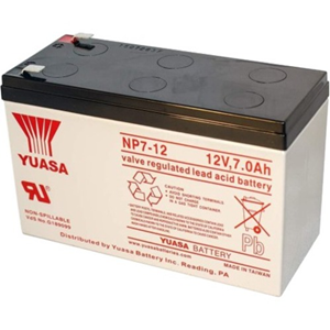 Batterie Yuasa NP7-12 - 7000 mAh - Scell&eacute;es au plomb-acide (SLA) - 12 V DC - Batterie rechargeable