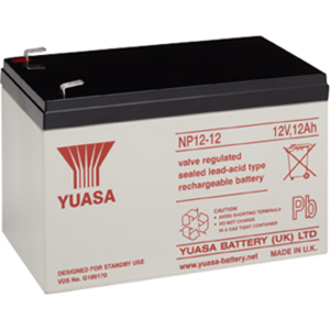 Batterie Yuasa NP12-12 - 12000 mAh - Scell&eacute;es au plomb-acide (SLA) - 12 V DC - Batterie rechargeable