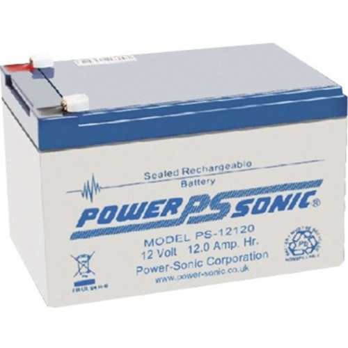 Batterie Power Sonic PS-12120 - Lead Acid - Pour Polyvalente - Batterie rechargeable - Taille de la Batterie Originale - 12 V DC - 12000 mAh