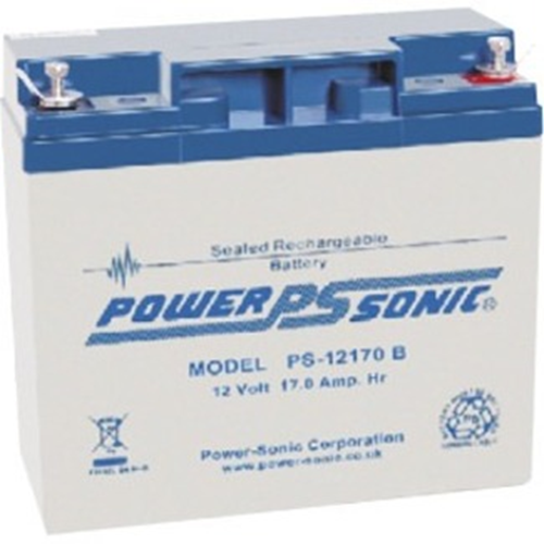 Batterie Power-Sonic PS-12170 - 17000 mAh - Scell&eacute;es au plomb-acide (SLA) - 12 V DC - Batterie rechargeable - 1 / Paquet