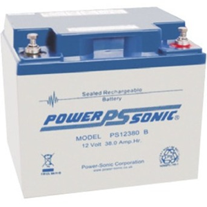 Batterie Power-Sonic PS-12380 - 38000 mAh - Scell&eacute;es au plomb-acide (SLA) - 12 V DC - Batterie rechargeable