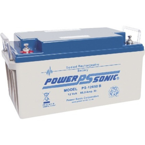 Batterie Power Sonic PS-12650 - Lead Acid - Pour Polyvalente - Batterie rechargeable - 12 V DC - 65000 mAh