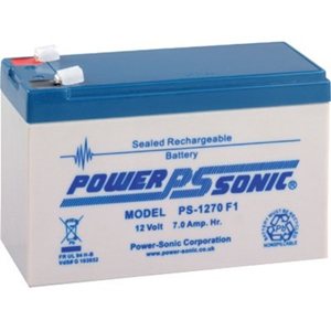 Batterie Power-Sonic PS-1270 - 7000 mAh - Scell&eacute;es au plomb-acide (SLA) - 12 V DC - Batterie rechargeable - 1 Pack