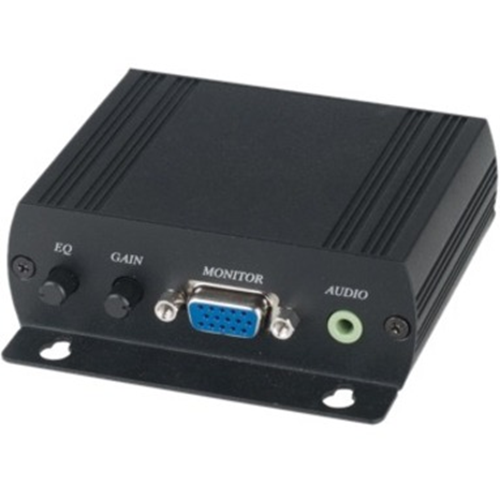 Transmetteur vid&eacute;o (r&eacute;cepteur) elbaC VE02ALR-2 - Filaire - 1 P&eacute;riph&eacute;rique de sortie - 900 m Gamme - 1 x R&eacute;seau (RJ-45) - 1 x Sortie VGA - 1600 x 1200 R&eacute;solution vid&eacute;o - UXGA - Paire torsad&eacute;e - Cat&eacute;gorie 5e