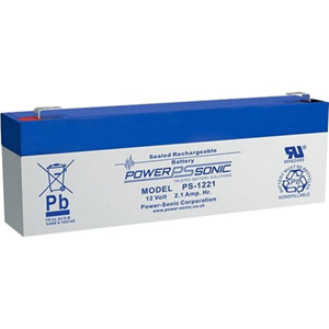 Batterie Power Sonic PS-1221 - Lead Acid - Batterie rechargeable - 12 V DC - 2100 mAh