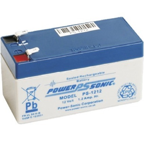 Batterie Power-Sonic PS-1212 - 1200 mAh - Scell&eacute;es au plomb-acide (SLA) - 12 V DC - Batterie rechargeable
