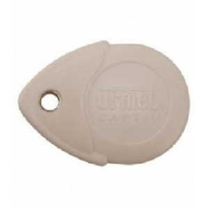 Porte-clé de proximité avec étiquette Urmet - 470 mm Largeur - Noir - ABS