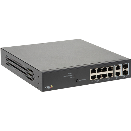 Commutateur Ethernet AXIS T8508 8 Ports G&eacute;rable - 2 Couche support&eacute;e - Modulaire - Paire torsad&eacute;e, Fibre Optique