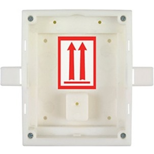 Boîte de Montage 2N - Plastique - Blanc - Montage Affleurant/Encastr&eacute;