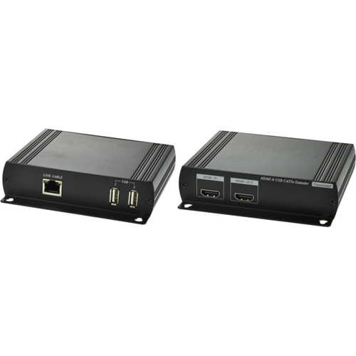 elbaC S15008-BK Console KVM/unit&eacute; d'extension - Filaire - 1 Ordinateur(s) - 1 Utilisateur(s) distant - 120 m Gamme - Full HD - 1920 x 1080 R&eacute;solution vid&eacute;o maximale - 2 x R&eacute;seau (RJ-45) - 3 x USB - 3 x HDMI