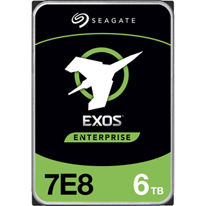 Disque dur Seagate Exos 7E8 ST6000NM021A - Interne - 6 To - SATA (SATA/600) - 7200trs/mn