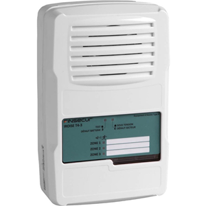 Alarme de S&eacute;curit&eacute; FINSECUR Iroise - Filaire - 230 V AC - 90 dB - Audible - Blanc