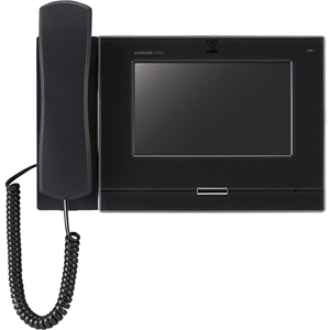 Poste maître d'interphone Aiphone IXMV7HBLA 17,8 cm (7") - Écran tactile - ABS - Entr&eacute;e de porte