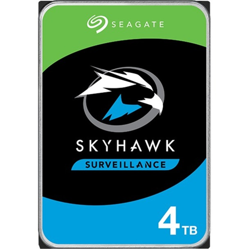 Disque dur Seagate SkyHawk ST4000VX013 - 3.5" Interne - 4 To - SATA (SATA/600) - Enregistreur R&eacute;seau Vid&eacute;o, Syst&egrave;me de Vid&eacute;o Surveillance Appareil compatible