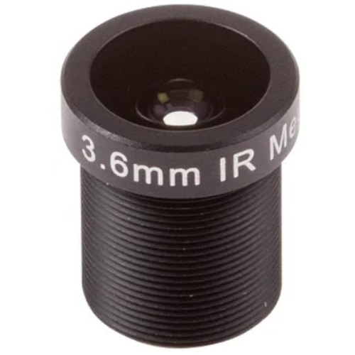Objectif AXIS 3,60 mm f/1,8 Fixe pour Monture M-12 - Con&ccedil;u pour Cam&eacute;ra de surveillance