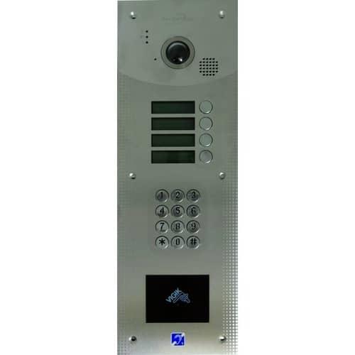 Intercom Kit Video Pack Complet 4 Bouton