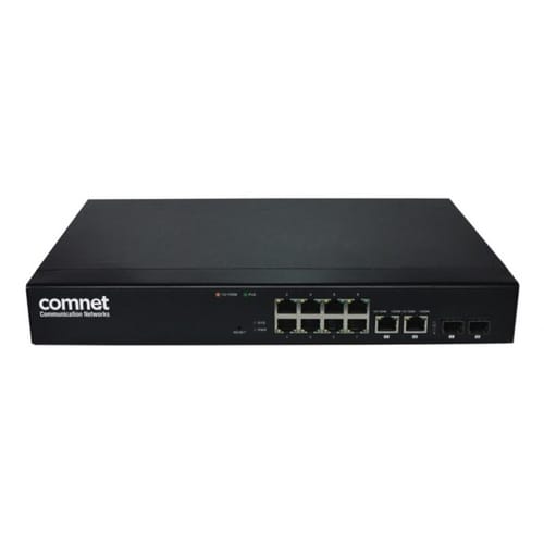 Switches 8ports 2sfp 0-50° Rack
