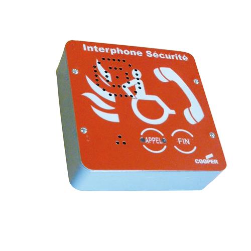 Interphone Securite Aes Rouge Vocall