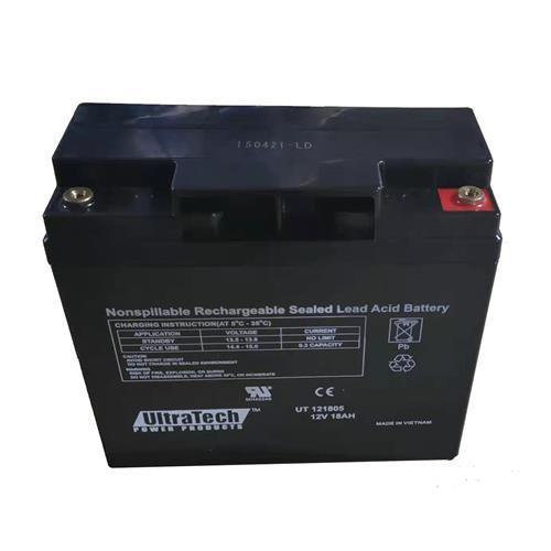 Ultratech Batterie Étanche Au Plomb 12v - 18ah