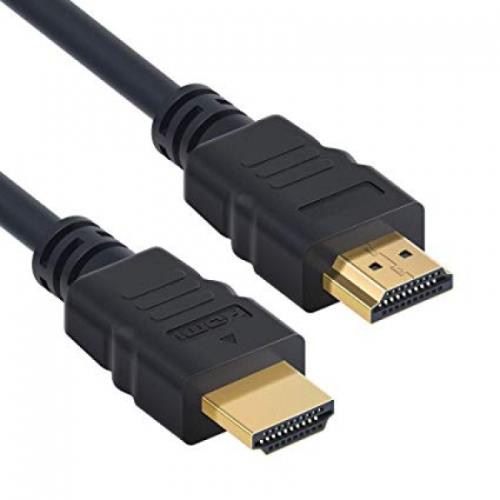 C&acirc;ble A/V W Box - 2 m HDMI - pour P&eacute;riph&eacute;rique audio/vid&eacute;o - 10,2 Gbit/s -  xPrend en charge jusqu'à3840 x 2160 - Blind&eacute; - Dor&eacute; Connecteur plaqu&eacute; - 30 AWG - Noir