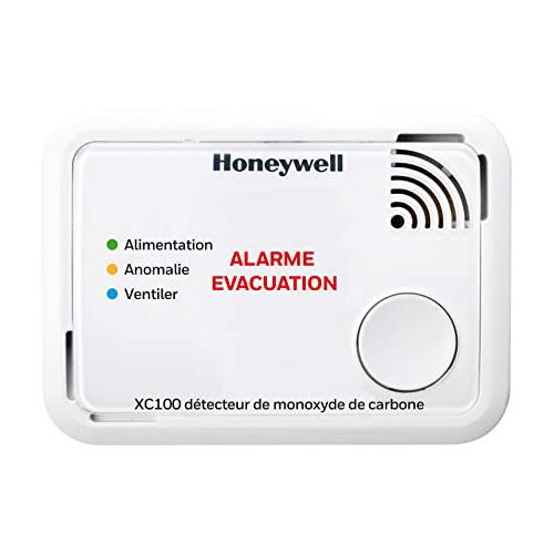 Détecteur Autonome De Monoxyde De Carbone Honeywell Interface Xc100 10 Ans