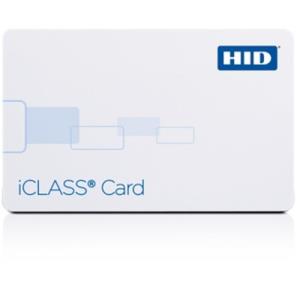 HID 2000 iCLASS Series Printable Proximity Card, OR up to 10cm 2K Supports 32 Bits Format, White, 100-Pack