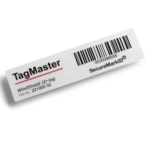 Tagmaster Badge Type Étiquette Pare Brise Autocollante Pour Lecteur Uhf