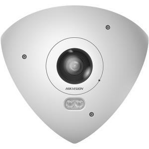 Hikvision DS-2CD6W45G0-IVS Panoramic Series, IP67 6MP 2mm Fixed Lens, IR 10M IP Fisheye Camera, White