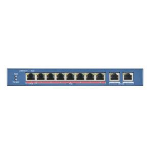 Commutateur Ethernet Hikvision Pro DS-3E0310HP-E 8 Ports - 2 Couche support&eacute;e - Paire torsad&eacute;e