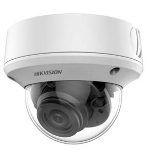 Hikvision DS-2CE57H0T-VPITE Value Series, IP67 5MP 2.8mm Fixed Lens, IR 20M HDoC Dome Camera, White