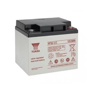 Yuasa NP38-12I Industrial Series, 12V 38Ah Valve Regulated Lead–Acid Battery, 20-Hr Rate Capacity, General Purpose