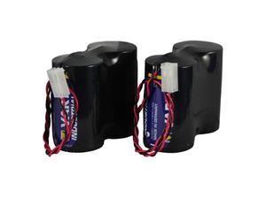 Batterie Eaton - Alcaline - 2 - Pour Sir&egrave;ne radio - Batterie rechargeable - D