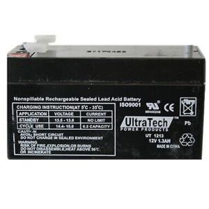Ultratech Batterie Étanche Au Plomb 12v - 1,2ah