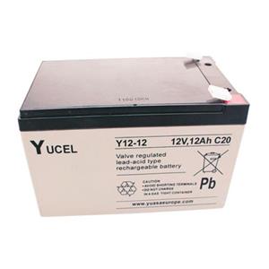 Batterie Yuasa Yucel - Lead Acid - Pour Éclairage de secours - Batterie rechargeable - 12 V DC - 12000 mAh